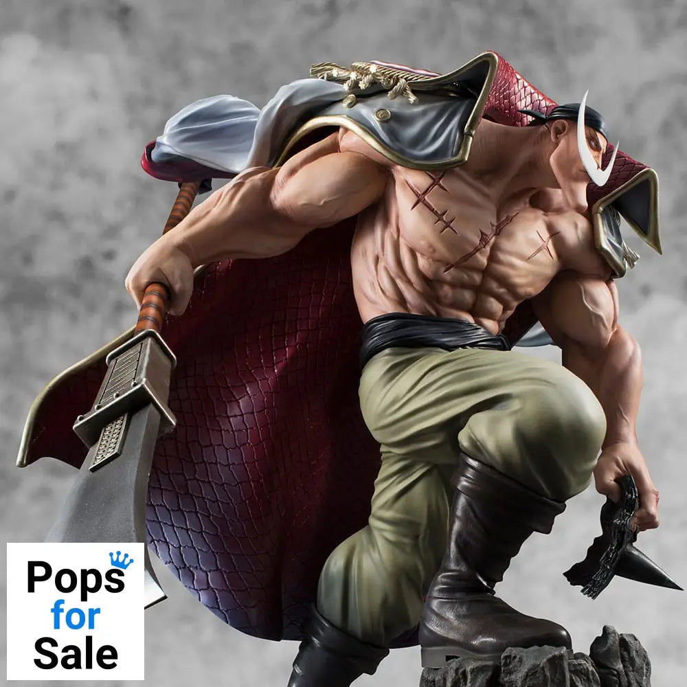 One Piece P.O.P NEO-Maximum PVC Statue White Beard Edward Newgate Super Limited Reprint Ver. 30 cm