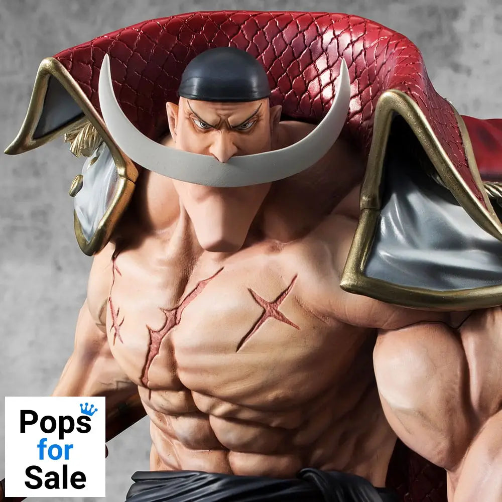 One Piece P.O.P NEO-Maximum PVC Statue White Beard Edward Newgate Super Limited Reprint Ver. 30 cm