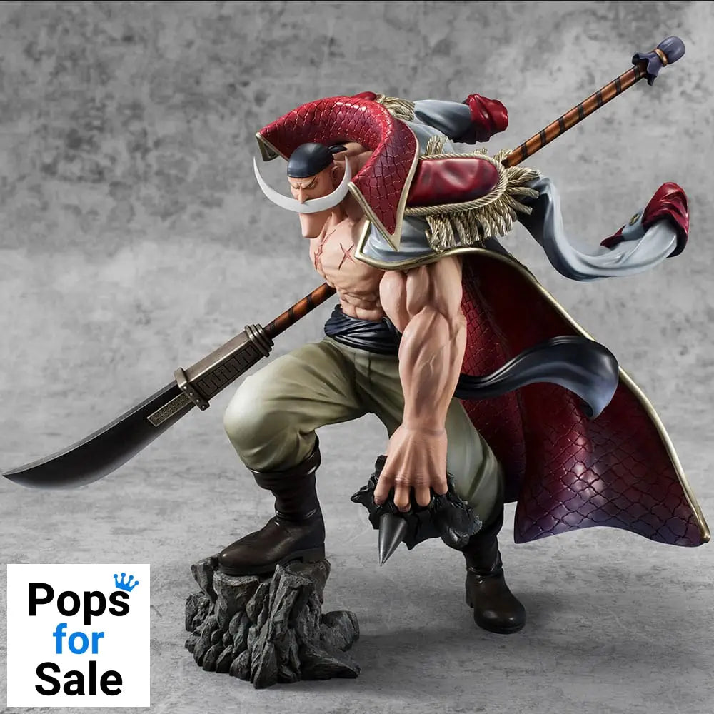 One Piece P.O.P NEO-Maximum PVC Statue White Beard Edward Newgate Super Limited Reprint Ver. 30 cm Statues