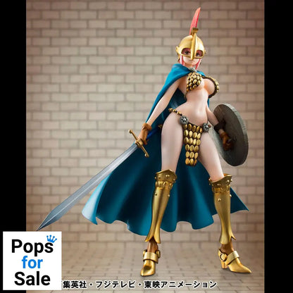 One Piece P.O.P PVC Statue Gladiator Rebecca Sailing Again Super Limited Reprint Ver. 22 cm