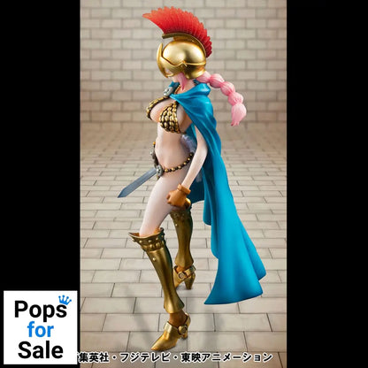 One Piece P.O.P PVC Statue Gladiator Rebecca Sailing Again Super Limited Reprint Ver. 22 cm