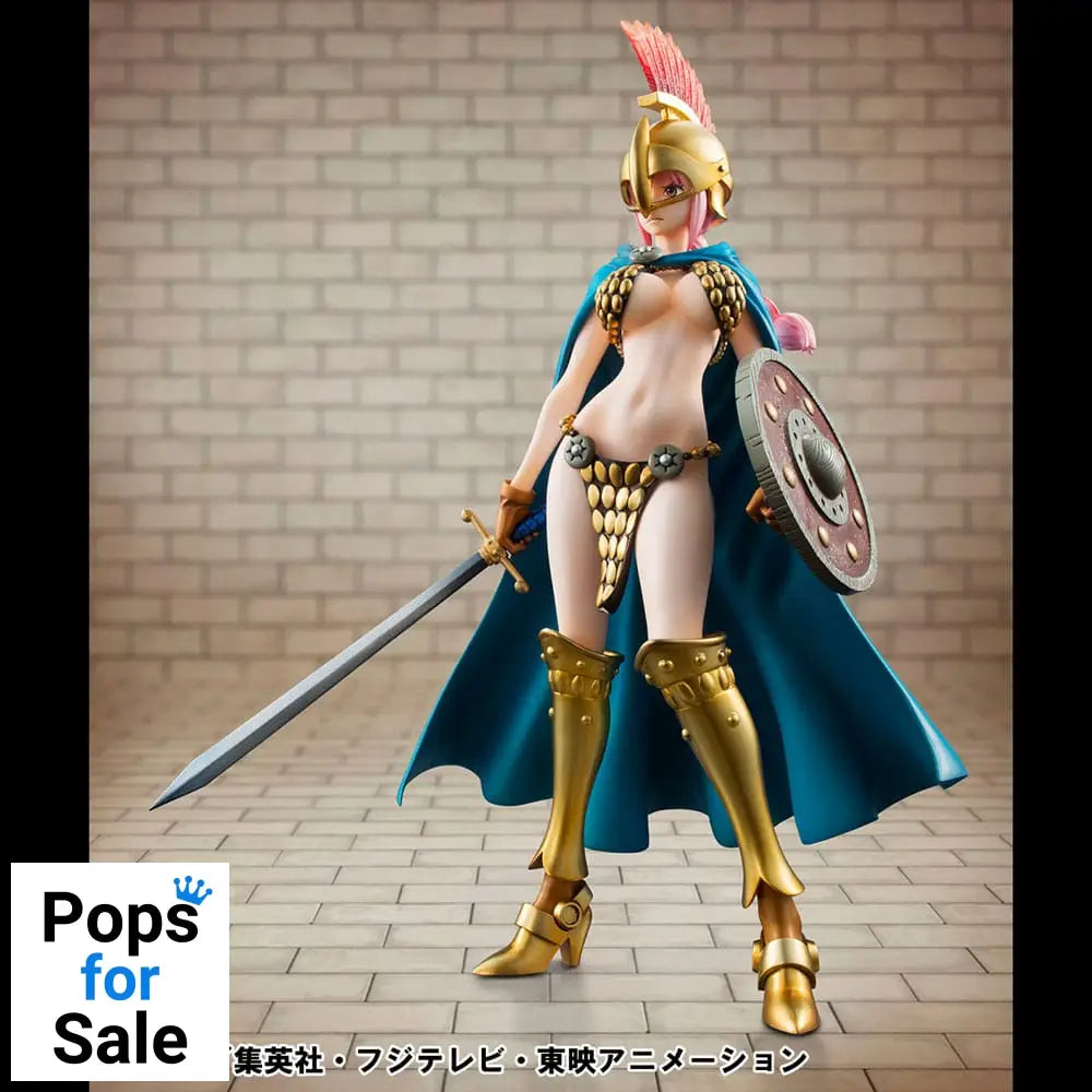 One Piece P.O.P PVC Statue Gladiator Rebecca Sailing Again Super Limited Reprint Ver. 22 cm