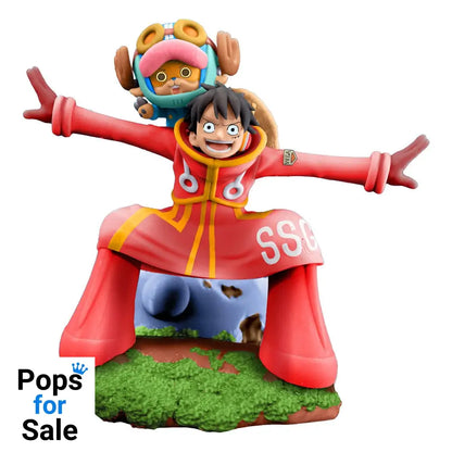One Piece Petitrama PVC Mini Statue Logbox Re Birth Egghead Set 9 cm Statues