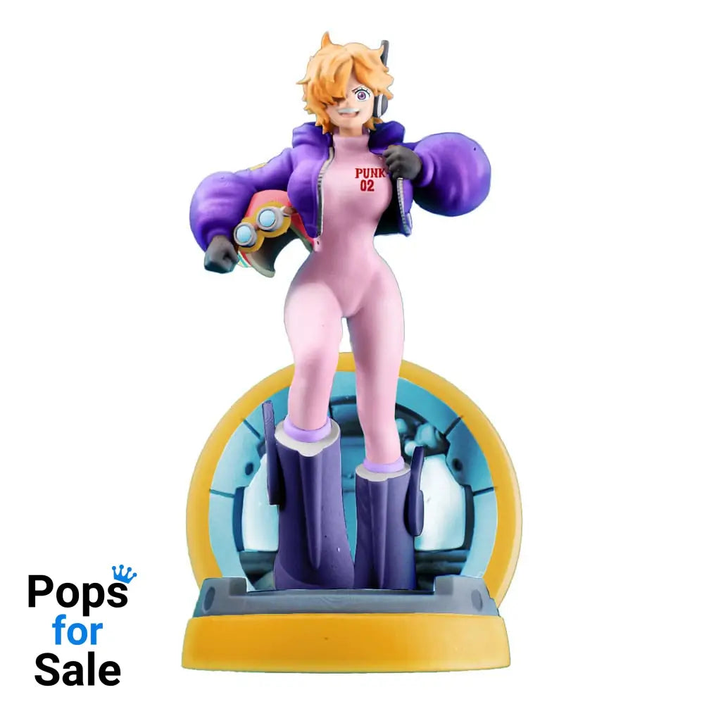 One Piece Petitrama PVC Mini Statue Logbox Re Birth Egghead Set 9 cm