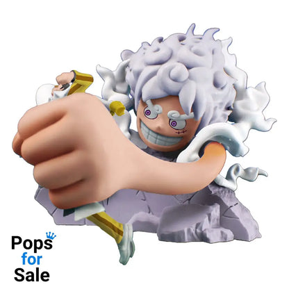 One Piece Petitrama PVC Mini Statue Logbox Re Birth Egghead Set 9 cm