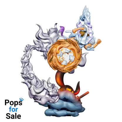 One Piece Petitrama PVC Mini Statue Logbox Re Birth Gear Fifth Special Set 9 cm