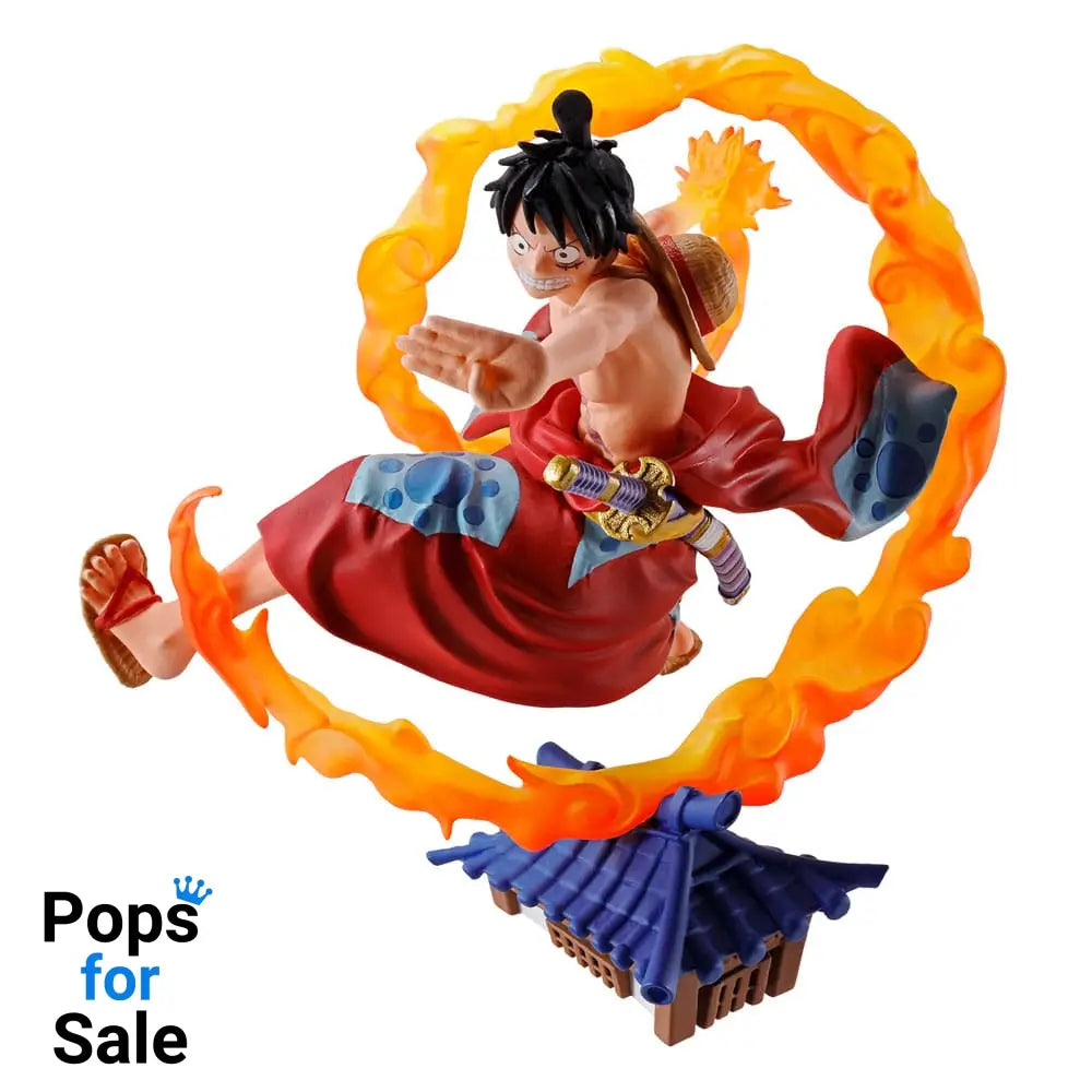 One Piece Petitrama PVC Mini Statue Logbox Re Birth Wano Kuni Vol. 1 Set 9 cm