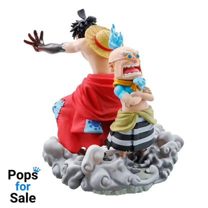 One Piece Petitrama PVC Mini Statue Logbox Re Birth Wanokuni Vol. 2 Set 9 cm