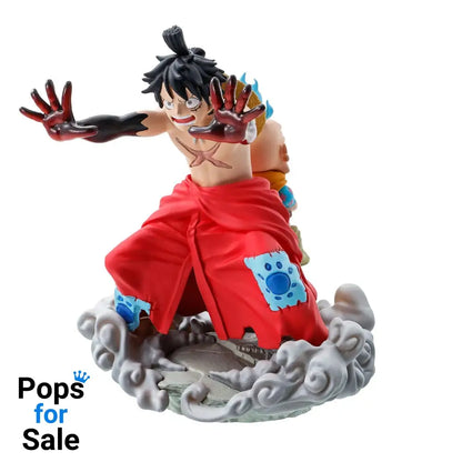 One Piece Petitrama PVC Mini Statue Logbox Re Birth Wanokuni Vol. 2 Set 9 cm