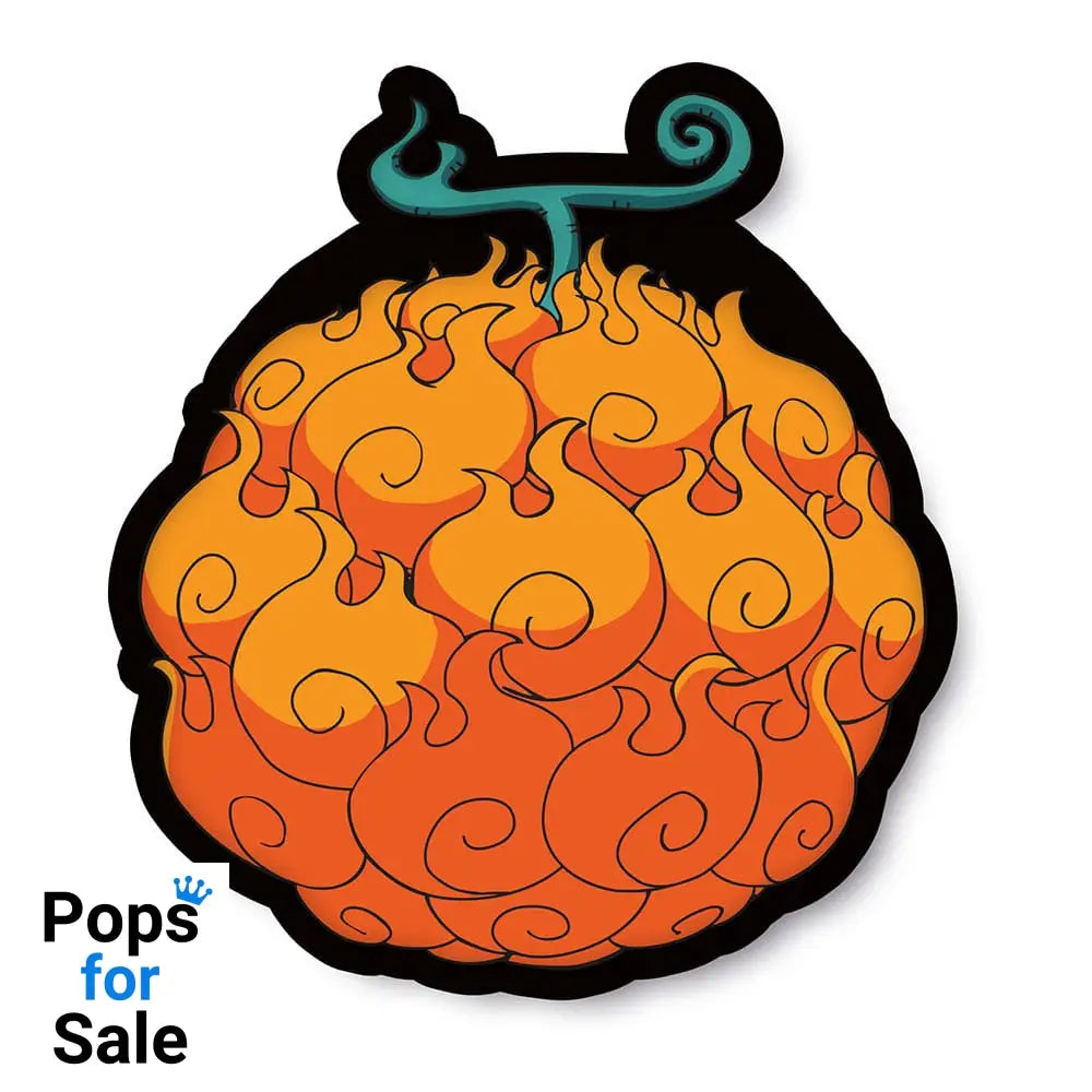 One Piece Pillows Mera Mera no Mi 45 cm