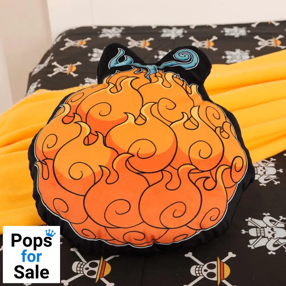 One Piece Pillows Mera Mera no Mi 45 cm