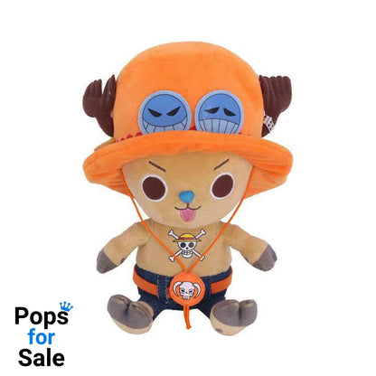 One Piece Plush Figure Chopper x Ace 11 cm