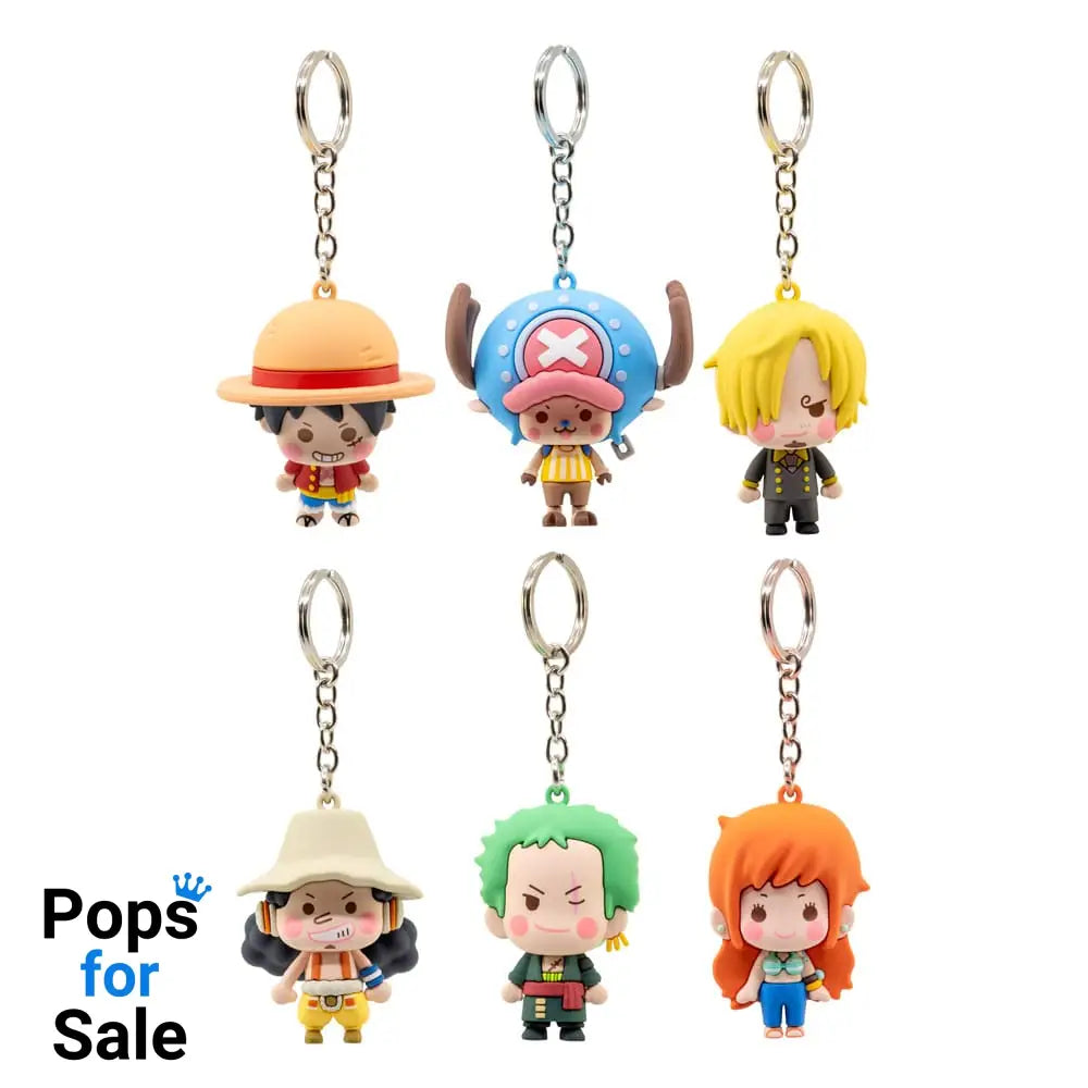 One Piece Pocket Hero Keychain Series 2 Display (12)