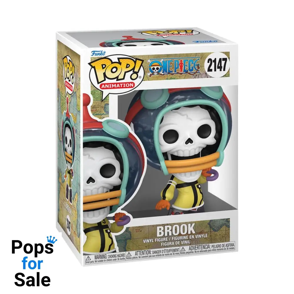 One Piece POP! Animation Figure Brook (Egg) 9 cm