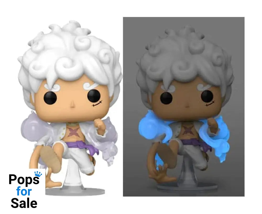 One Piece POP! Animation Figure Luffy Gear Five w/CH 9 cm Assortment (6)