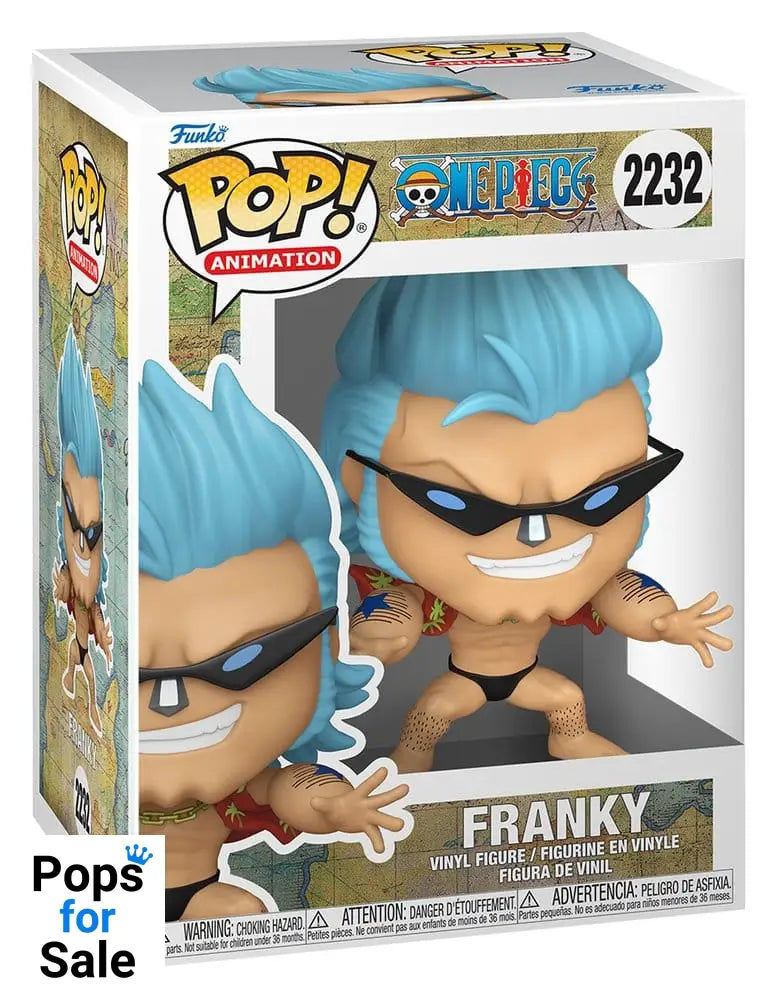 One Piece POP! Animation Vinyl Figure Franky (Refresh) 9 cm