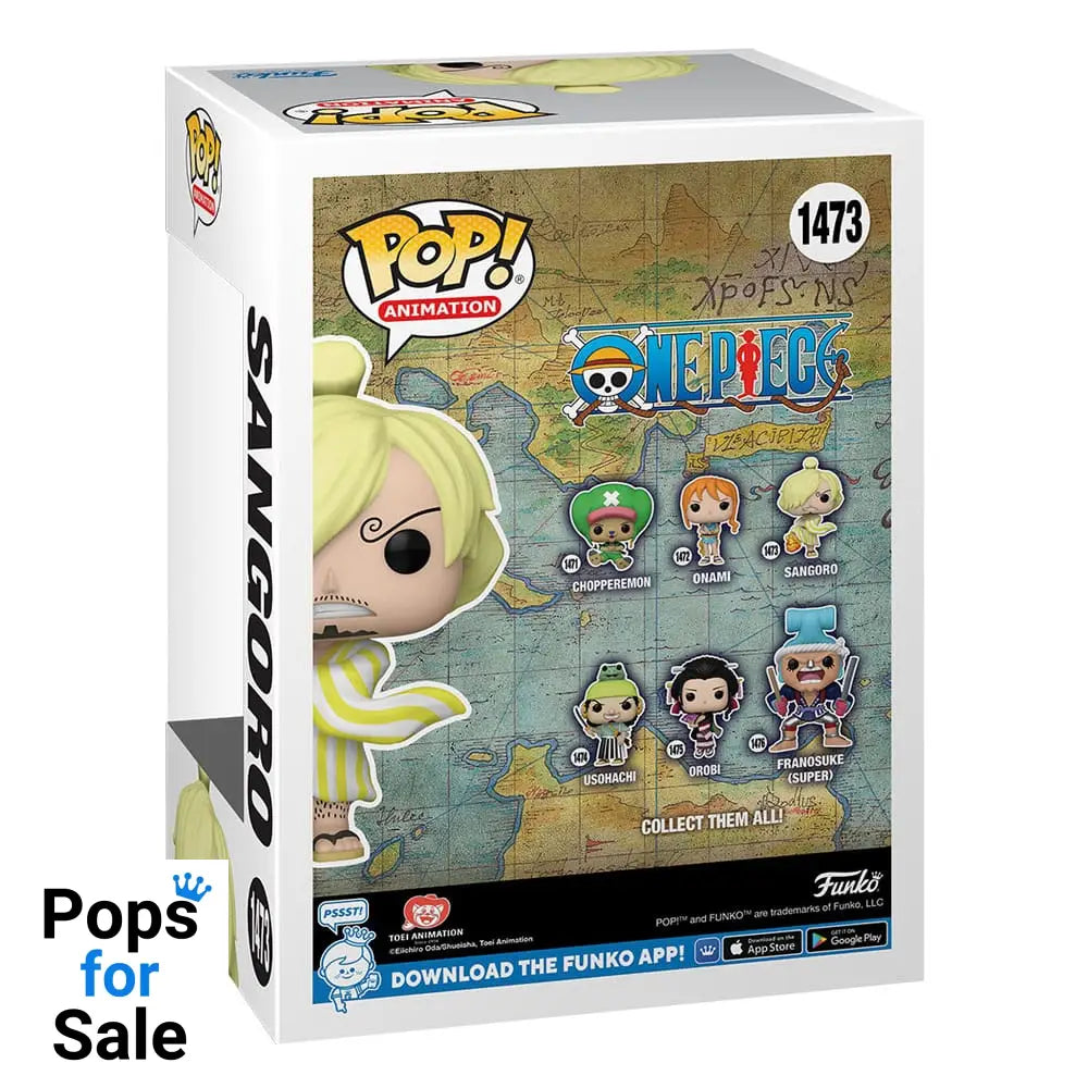 One Piece POP! Animation Vinyl Figure Sangoro (Wano) 9 cm