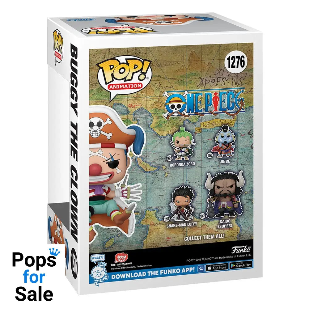 One Piece POP! Animation Vinyl Figures Buggy the Clown 9 cm