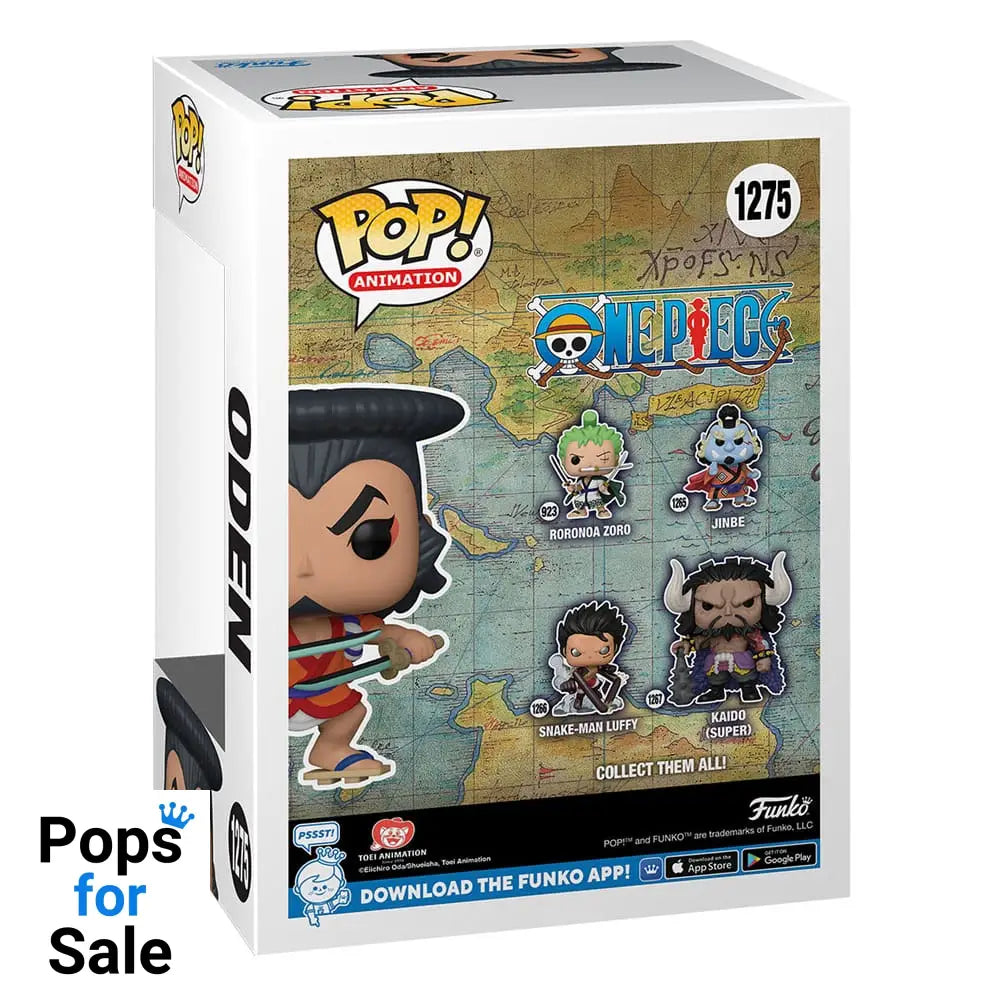 One Piece POP! Animation Vinyl Figures Oden 9 cm