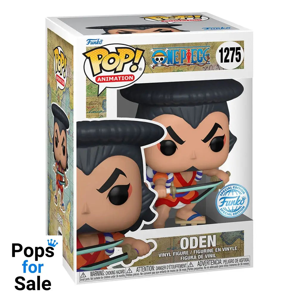 One Piece POP! Animation Vinyl Figures Oden 9 cm