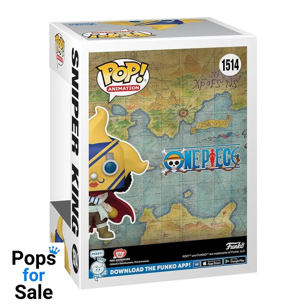 One Piece POP! Animation Vinyl Figures OP- Sniper King w/Chase 9 cm Assortment (6)