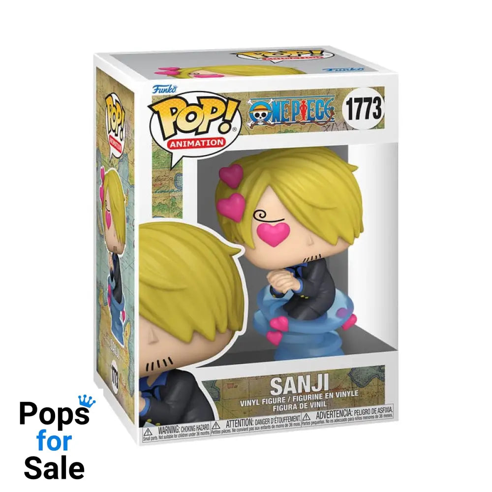One Piece POP! Animation Vinyl Figures Sanji (Refresh) 9 cm