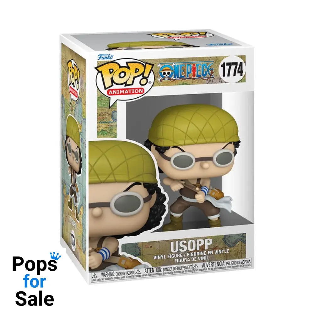 One Piece POP! Animation Vinyl Figures Usopp (Refresh) 9 cm