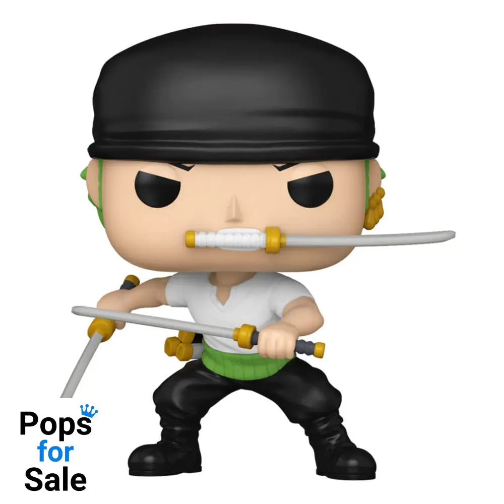 One Piece POP! Animation Vinyl Figures Zoro (Refresh) w/Ch 9 cm Assortment (6) POP! Figures