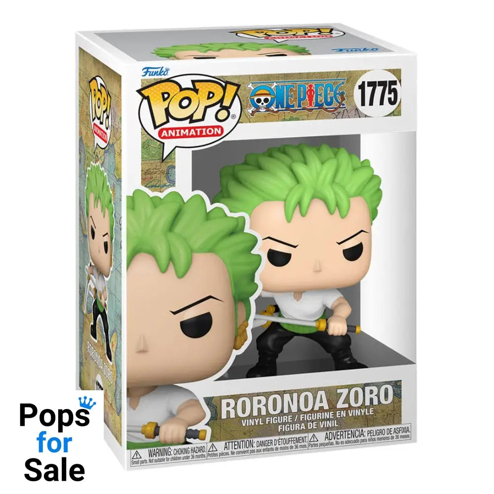 One Piece POP! Animation Vinyl Figures Zoro (Refresh) w/Ch 9 cm Assortment (6)