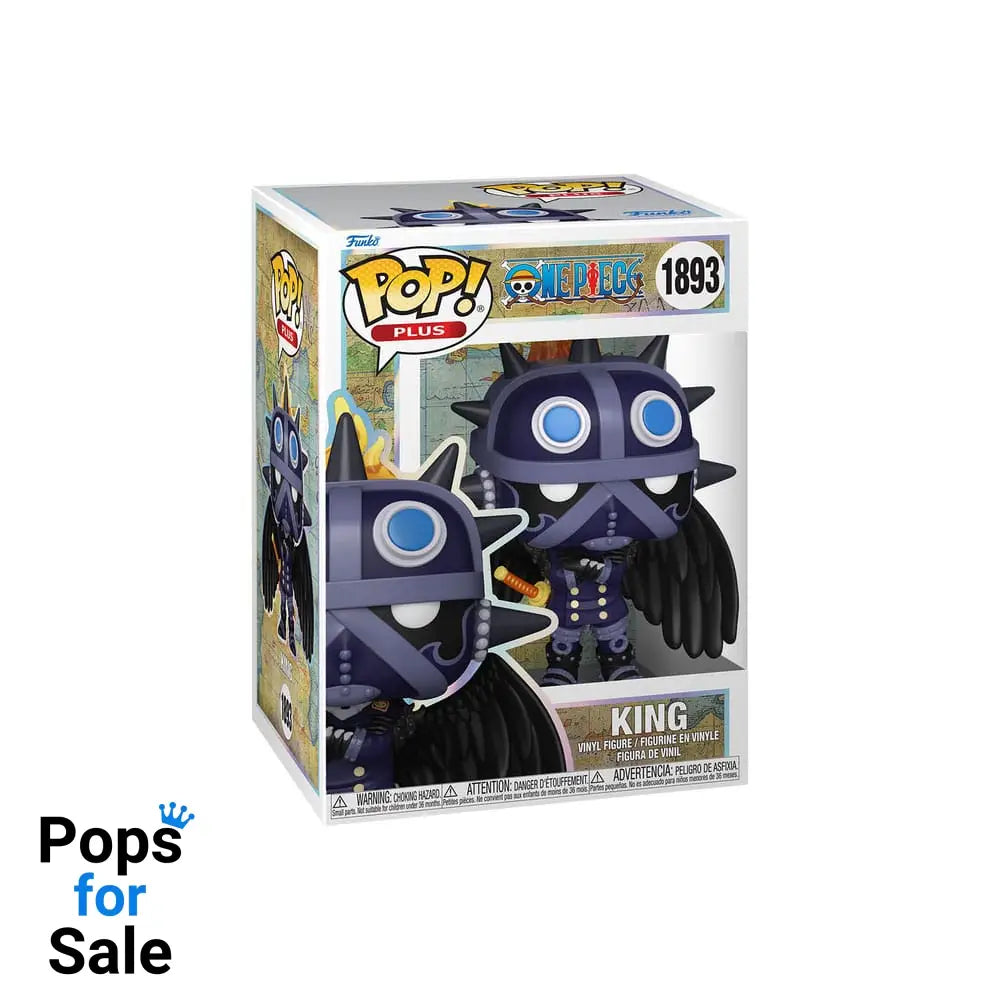 One Piece POP! Plus Animation Vinyl Figure King 9 cm