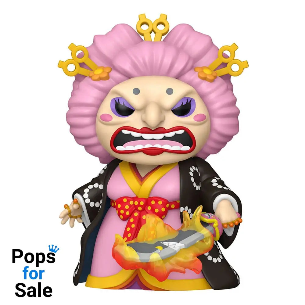 One Piece POP! Super Animation Vinyl Figure Big Mom (Kimono) (with Chase) 9 cm Assortment (3)