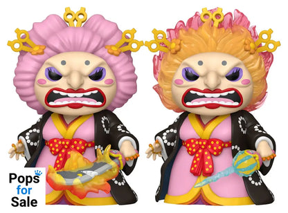 One Piece POP! Super Animation Vinyl Figure Big Mom (Kimono) (with Chase) 9 cm Assortment (3) POP! Figures