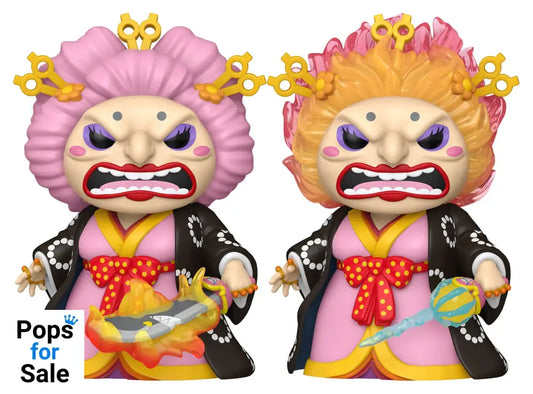 One Piece POP! Super Animation Vinyl Figure Big Mom (Kimono) (with Chase) 9 cm Assortment (3) POP! Figures
