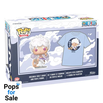 One Piece POP! & Tee Box Luffy Fifth Gear Size S