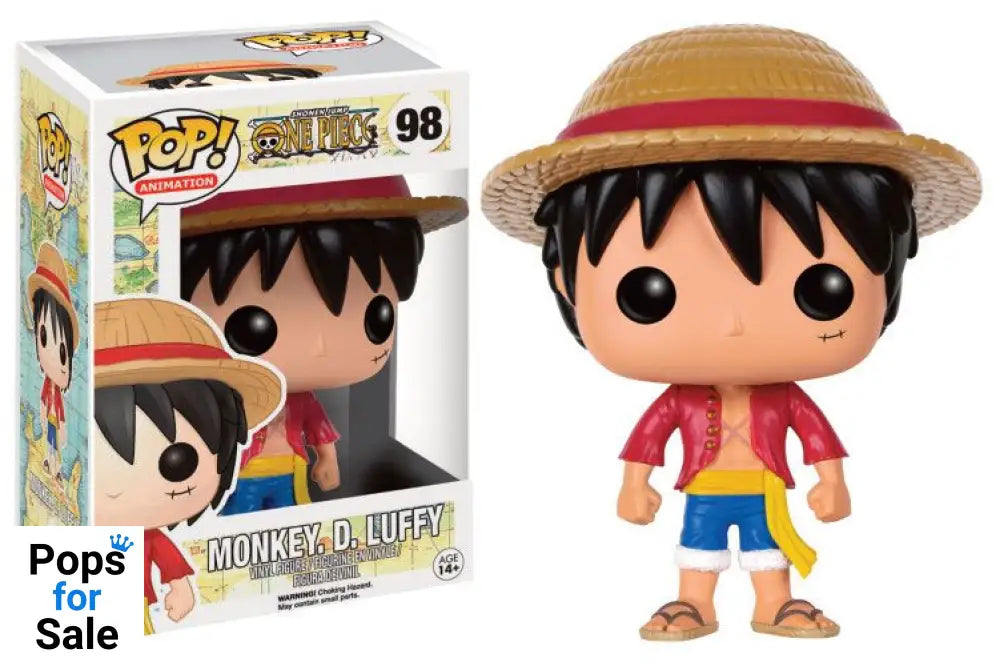 One Piece POP! Television Vinyl Figure Monkey D. Luffy 9 cm