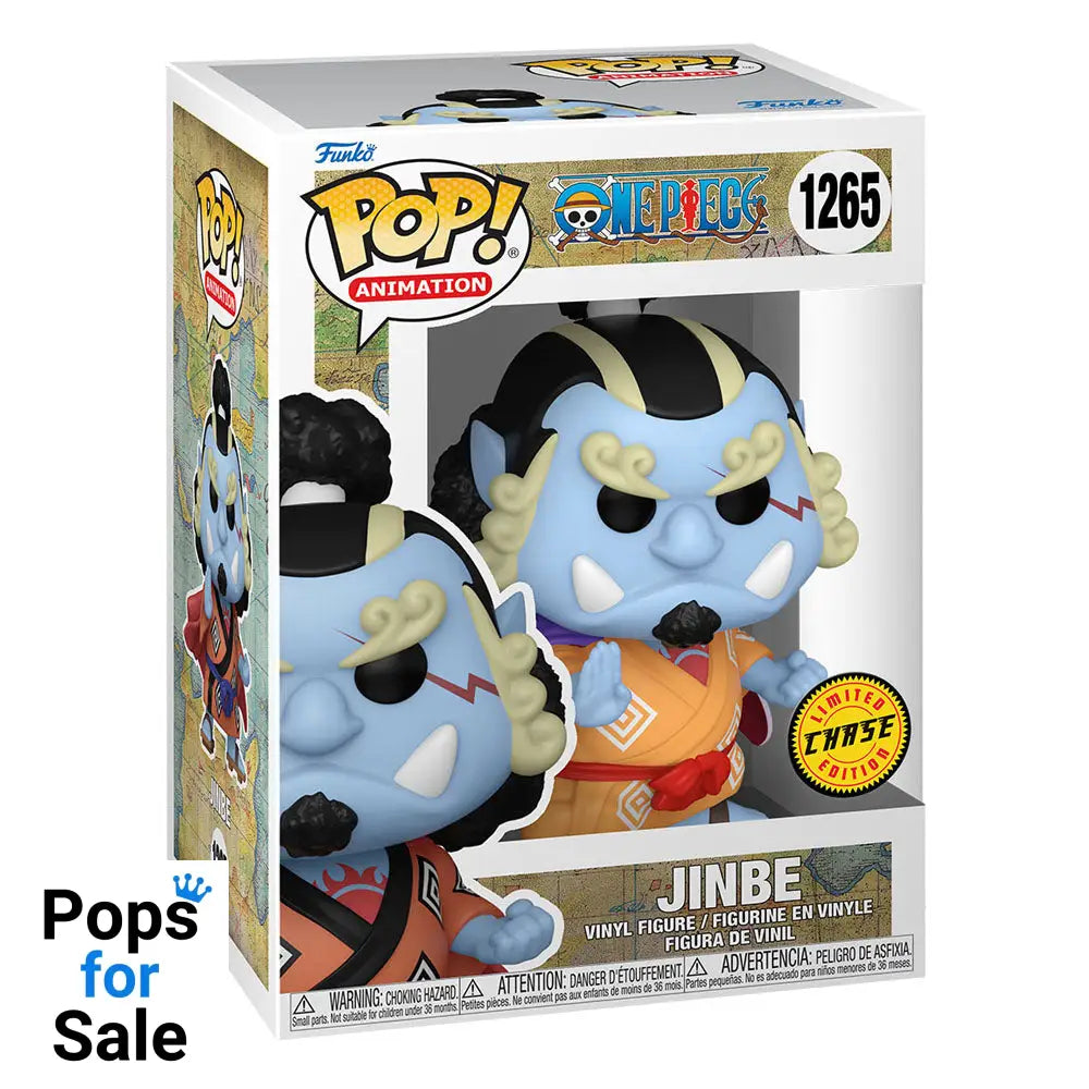 One Piece POP! TV Vinyl Figures Jinbe 9 cm Assortment (6)