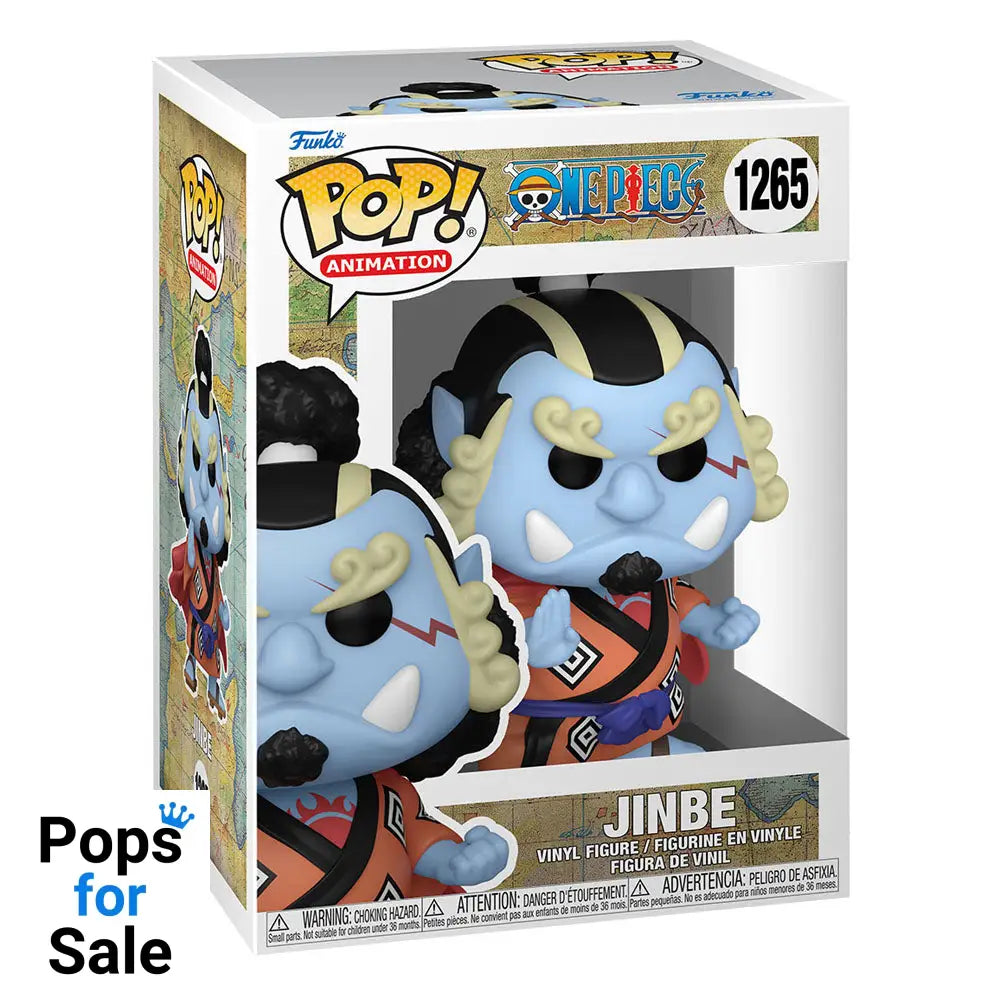 One Piece POP! TV Vinyl Figures Jinbe 9 cm Assortment (6)