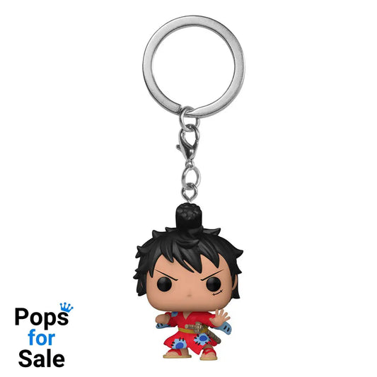 One Piece POP! Vinyl Keychains 4 cm Luffy in Kimono Display (12)