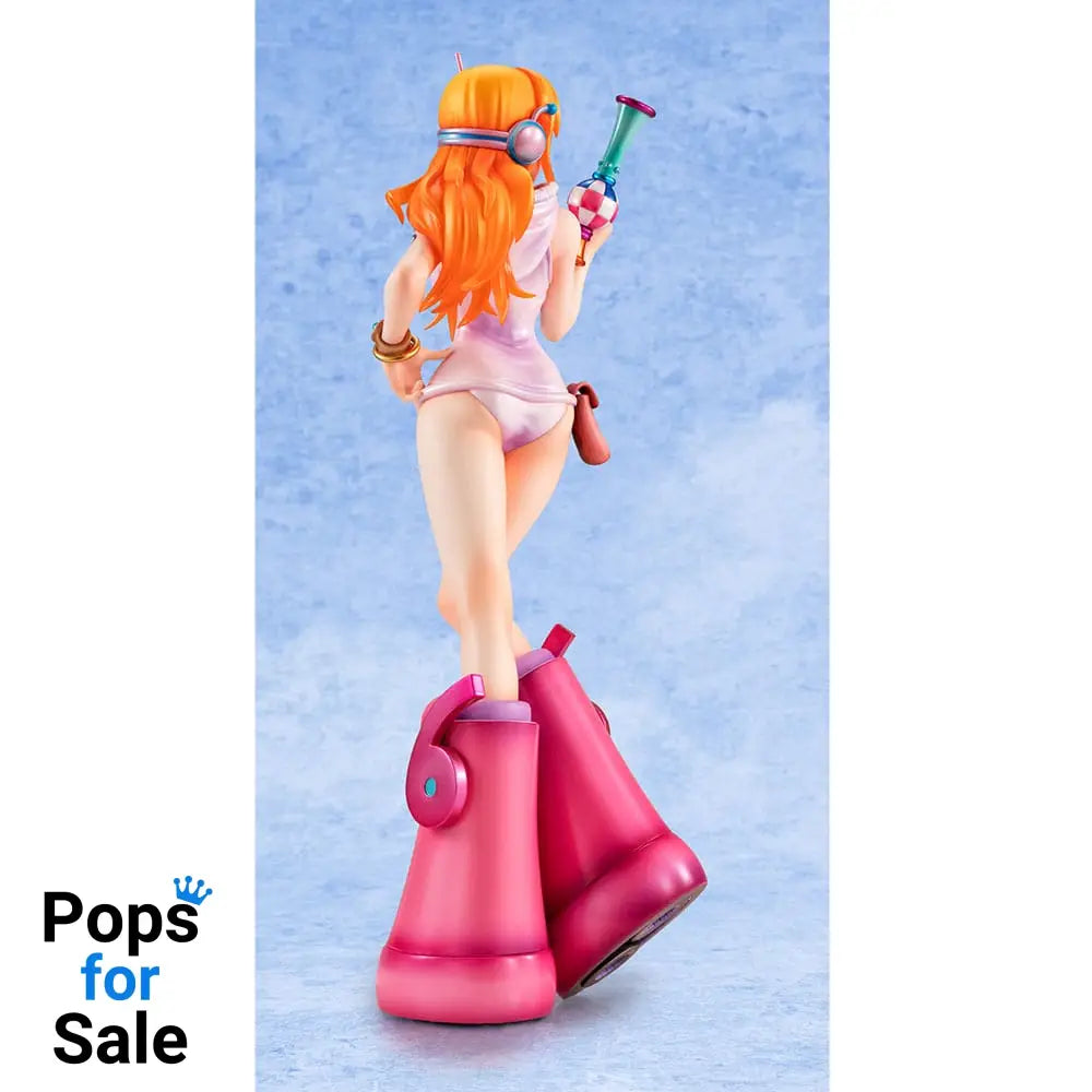 One Piece Portrait Of Pirates PVC Statue Nami Evolutionary History 25 cm