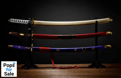One Piece Proplica Replicas 1/1 Roronoa Zoro Three Sword Style Swords Set 95 cm Replicas