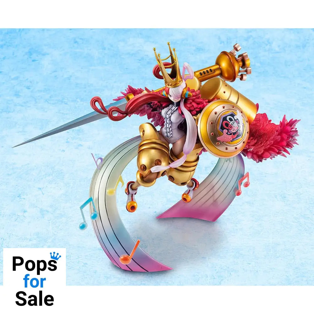 One Piece Red Maximum Portrait Of Pirates PVC Statue Uta I´m Invincible 29 cm