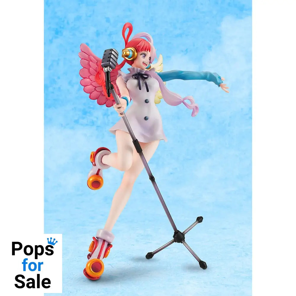 One Piece Red P.O.P PVC Statue Diva of the world Uta 23 cm