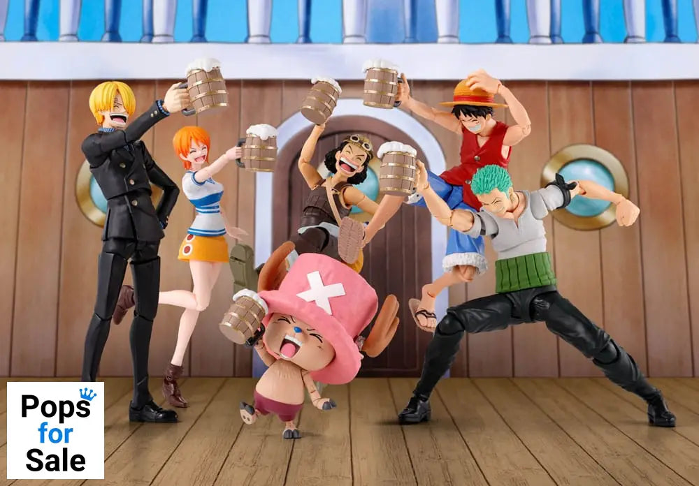One Piece S.H. Figuarts Accessory Set The Straw Hat Crew Party Set
