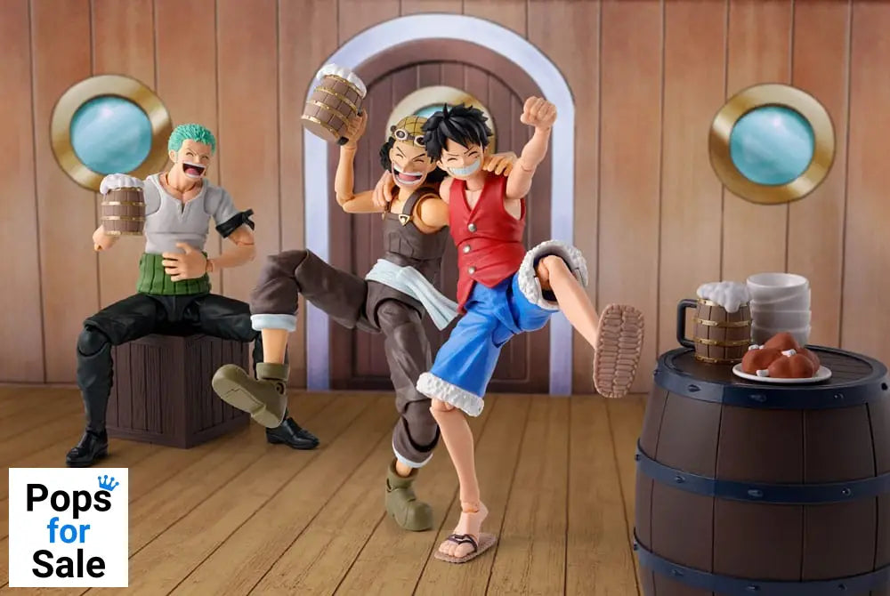 One Piece S.H. Figuarts Accessory Set The Straw Hat Crew Party Set