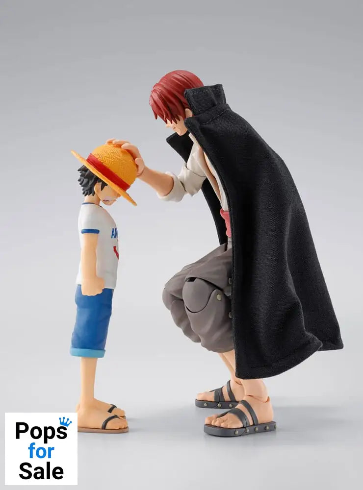 One Piece S.H.Figuarts Action Figure 2-Pack Shanks & Monkey D. Luffy Childhood Ver.