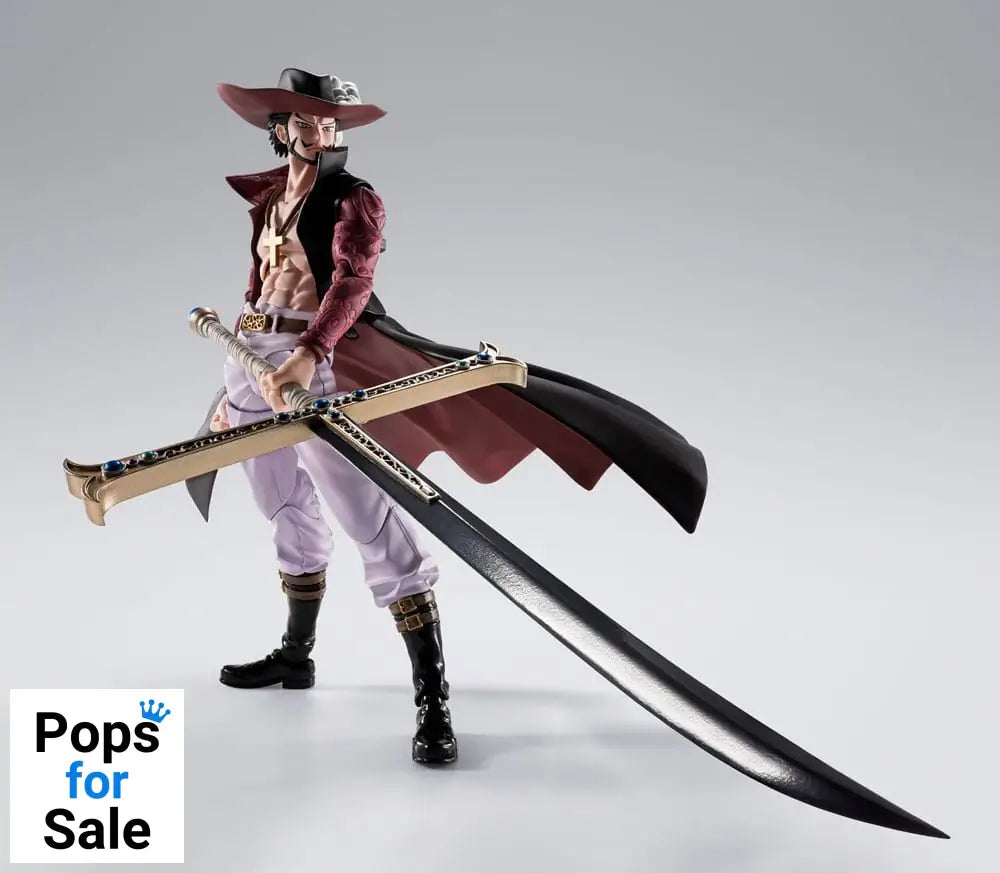 One Piece S.H.Figuarts Action Figure Dracule Mihawk Hawkeye 17 cm Action figures