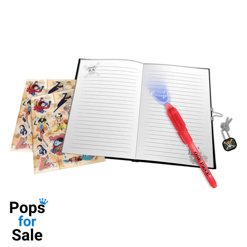 One Piece Secret Diary Set with Lock