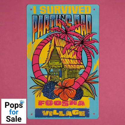 One Piece Set of 3 Tin Signs Tin Sign