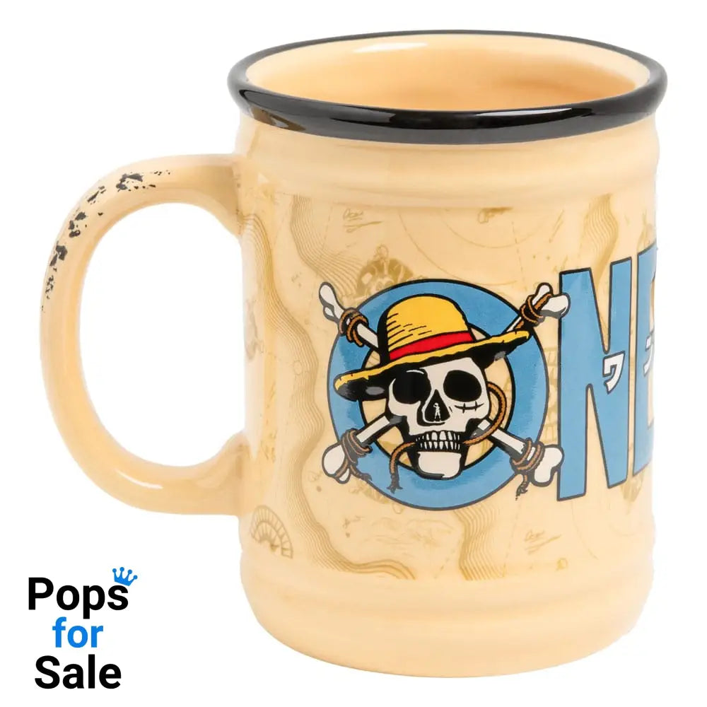One Piece Shaped Mug Jolly Roger Cups & Mugs