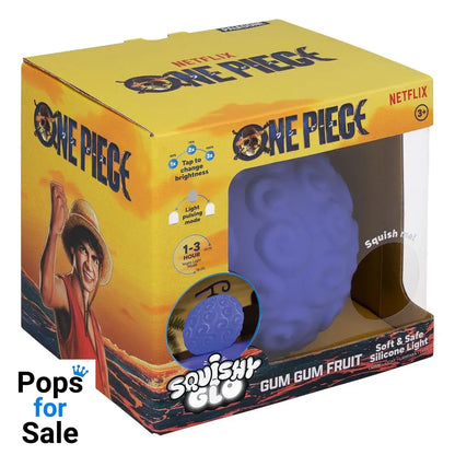 One Piece Squishy Glo Silicon Light Gum Gum Fruit 15 cm